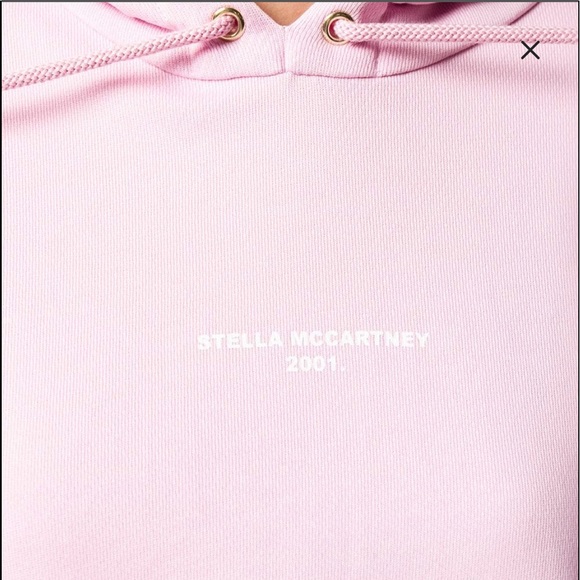 Stella McCartney Oversized Small Logo Pink… - Picture 5 of 8